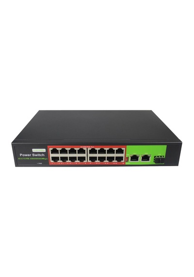 URANIUM POE-2421SFP-300W 24X10/100+2X GIGABIT UPLINK +1XSFP 24 PO