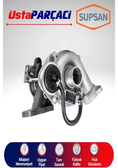 Ustaparçacı Citroen C2 1.4 Hdi 2001-2010 Turbo 0375.g9-2s6q6k682aa-2s6q6k682ad
