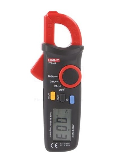 Unı-t Ut210a Mini Pensampermetre 200a Ac 600v Kompakt Dijital Multimetre