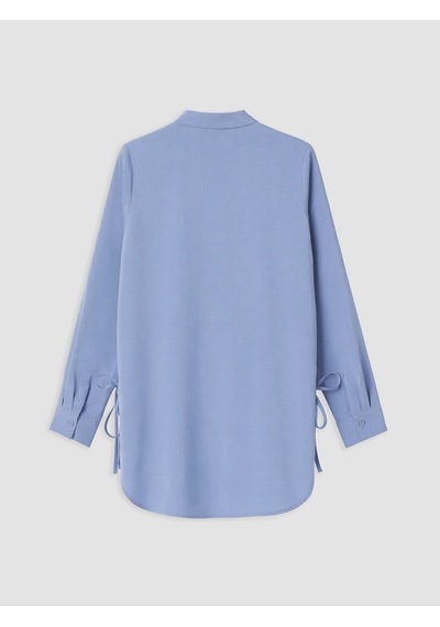 Lcw Everyday Mor Oversize Modal Karışımlı Kadın Gömlek Tunik