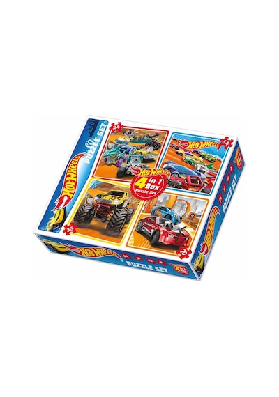 Hot Wheels 24 35 54 70 Parça Puzzle