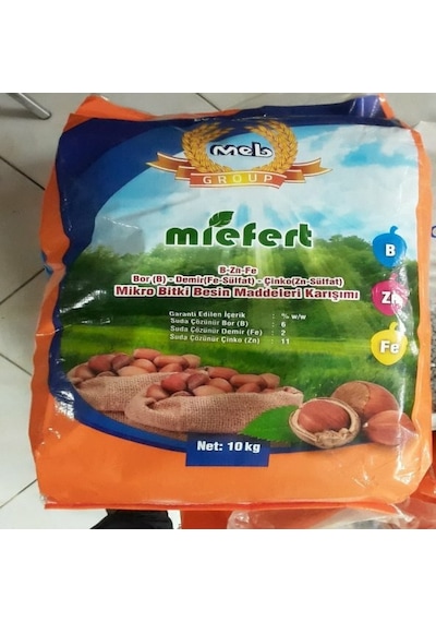 Miefert Bzn Fe Mikro Bitki Besin Maddeleri Karışımı Gübre 10 KG