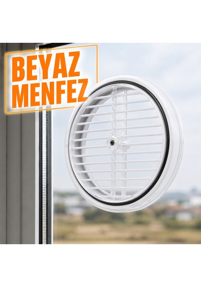 Doğalgaz Menfezi Beyaz Kalorifer Ve Kombi Havalandırma Menfezi Plastik Havalandırma Izgarası