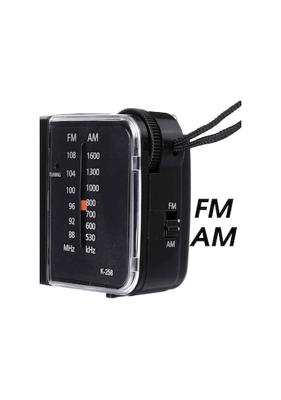 Knstar K-258 Cep Tipi Taşınabilir Am - Fm Yeni Seri Radyo