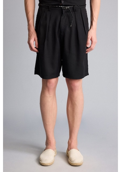 Defacto Baggy Fit Bermuda Şort I2245ax26smbk81 Siyah-bk81