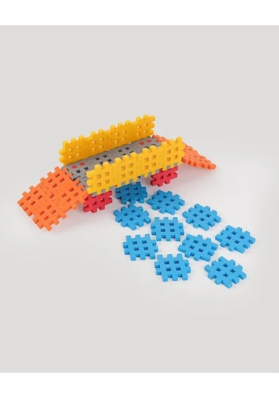 Flexiblocks Eğitici 120 Parça Yumuşak Akıllı Bloklar Küçük Kaşifler İçin Yaratıcı İnşa Seti