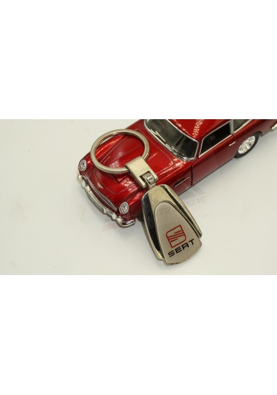 Seat Uyumlu Logo Krom Metal Stil Anahtarlık New Style