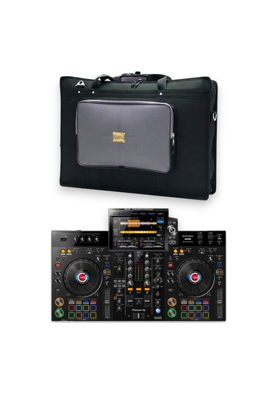 Xdj Rx3 Setup Için Uyumlu Çanta Soft Case Kılıf Siyah-gri