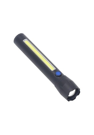 Pm-16754 Şarj Edilebilir Zoomlu Cob Led El Feneri