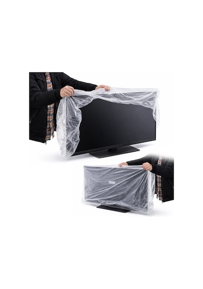 Weko Wk-26221 15 Inç Tv Monitör Toz Nem Önleyici Şeffaf Ekran Koruma Poşeti