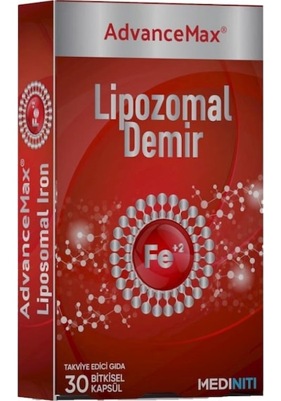 Advancemax Lipozomal Demir 30 Kapsül