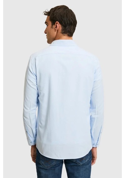 U.S. Polo Assn. U.s. Polo Assn. Erkek Basic Gömlek Pu-8957 Açık Mavi