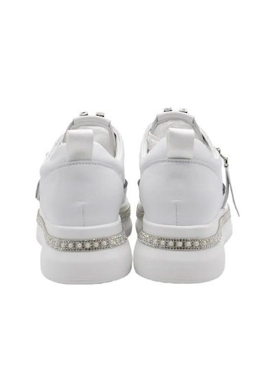 Lescon Guja 25y423-4 Gizli Dolgu Taş Sargılı Kadın Sneaker Ayakkabı Siyah