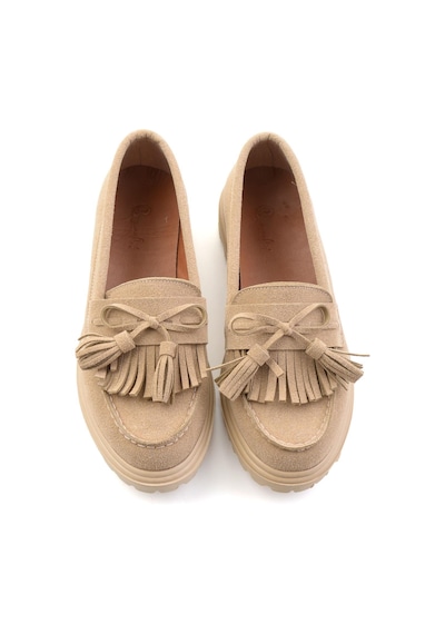 Bej Kadın Loafer Ayakkabı K01936000172