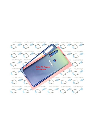Samsung Uyumlu Galaxy A9 A920 2018 KASA Arka Pil Batarya Kapağı MAVİ