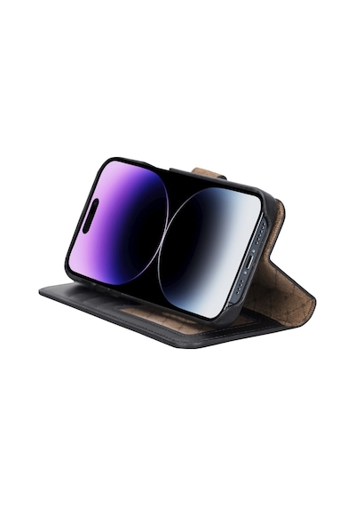 Bouletta Apple İphone 14 Pro Max Uyumlu Deri Kılıf Mw36 Rst1