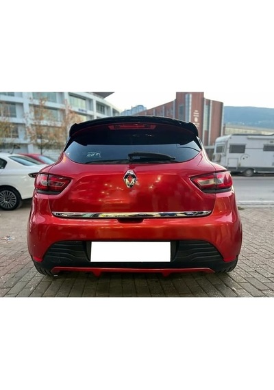 Renault Clio 4 2013-2019 Spoiler-fiber-astarlı-boyasız