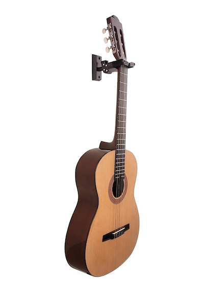 Hercules Hcgsp-38wbk+ Kilitli Gitar Duvar Askısı Siyah Gitar Duvar Askısı Guitar Hanger
