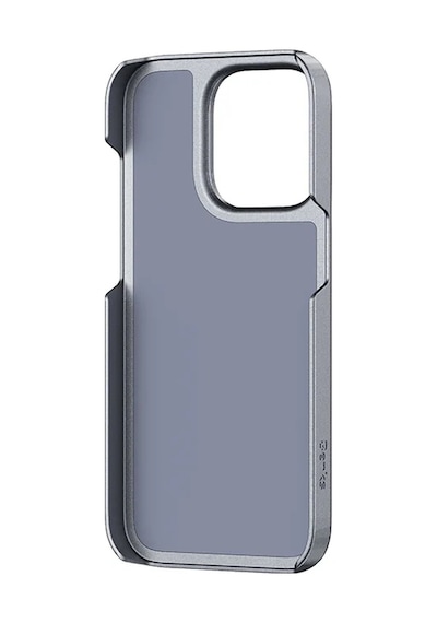 Apple Uyumlu iPhone 12 Kılıf M-safe Şarj Özellikli Soğutucu Benks Biliz Kapak Gri