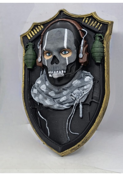 Ghost Figür 15 Cm Ghost Duvar Figürü Call Of Duty Ghost Simon Figür