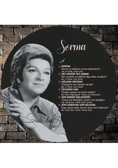 Zeki Müren - Sorma , Lp Türk Sanat Müziği