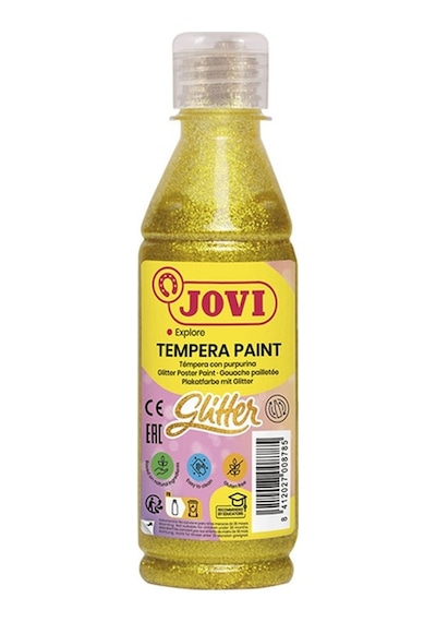 Jovı 517 Guaj Boya Simli 250ml Sarı Çok Renkli
