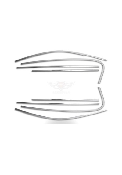 Bmw Uyumlu F-30 Krom 2011-2019 8 Parça Cam Çerçevesi