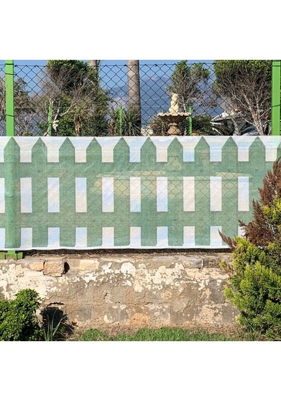 Baskılı Balkon Çit Filesi 1m X 5m Model A - Cırt Kelepçe Hediyeli Baskılı Balkon Çit Filesi 1m X 5m Model A - Cırt Kelepçe Hediyeli