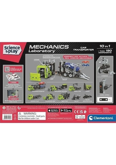 75132tr Mekanik Laboratuvarı - Çekici Kamyon +8 Yaş Diğer
