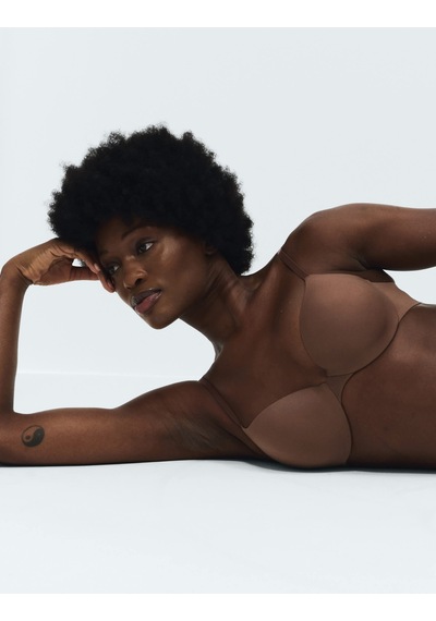 Marks & Spencer Body Invisibles Demi Cup Sütyen T33002495 Kahverengi