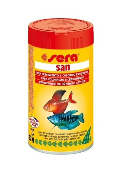 Sera San 100 Ml / Renk Güçlendirici Premium Pul Yem