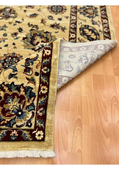 İran Çiçek Bahçesi 200 X 300 Yün Halı Bej