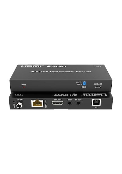 Woxcon Hdmı Ve Usb Kvm 18gbps Hdbaset 150 Metre Extender