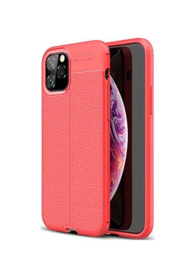 Lexroo İphone 11 Pro Max Niss Silikon Kılıf - Kırmızı