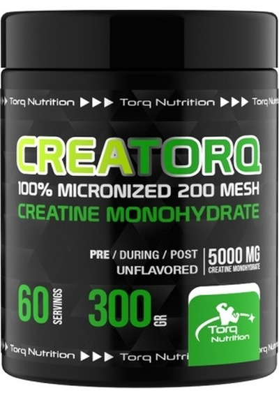 Torq Nutrition Creatorq %100 Creatine Monohydrate 300 gr + hediye