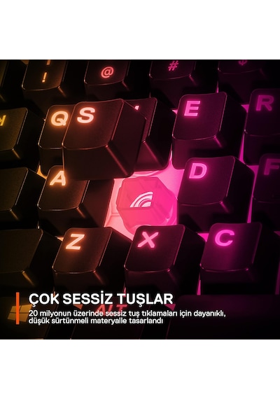 Steelseries Apex 3 Tkl Türkçe Gaming Klavye Tenkeyless, 8 Bölge R