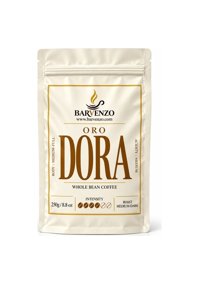 Barvenzo Oro Dora 250 G İpeksi Lezzet Nitelikli Kahve Espresso