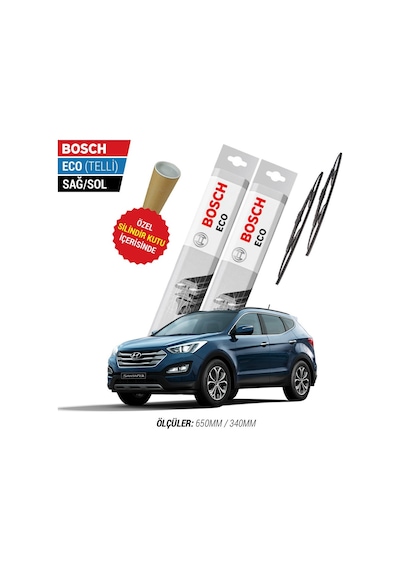 Bosch Eco Hyundai Santa Fe Silecek Takımı (2013-2015)