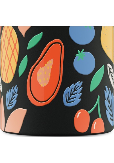 Clima Bottle Tropical Noir Paslanmaz Çelik Termos 500 Ml Renkli