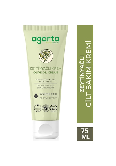 Agarta Doğal Zeytinyağlı Nemlendirici El Ve Vücut Bakım Kremi 75 ML