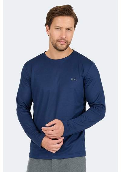 Slazenger Odın I Erkek Lacivert Tişört Lacivert