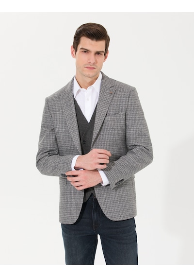 Pierre Cardin Erkek Gri Ceket 50256395-vr024 Gri