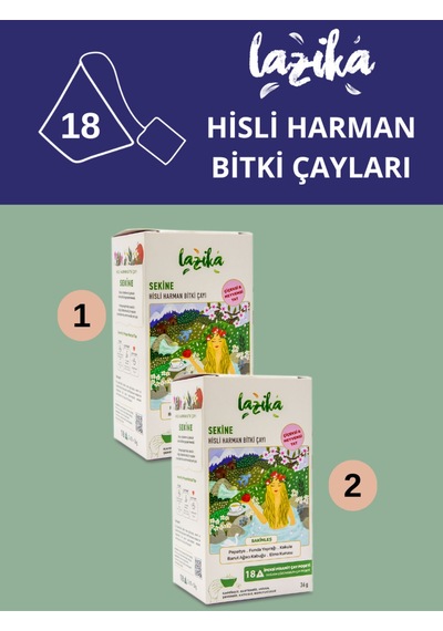 2'li Set Sakinlik Çayı Hisli Harman Sekine 2 18 Adet