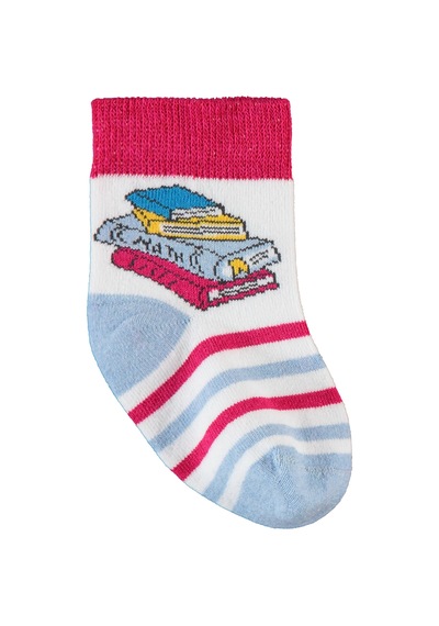 Civil Socks Kız Çocuk 3'lü Çorap 3-12 Yaş Pembe 09a83414324w1 Pembe