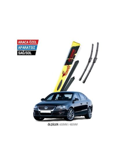 Vw Passat İnwells Muz Silecek Takımı 2006-2010 B6