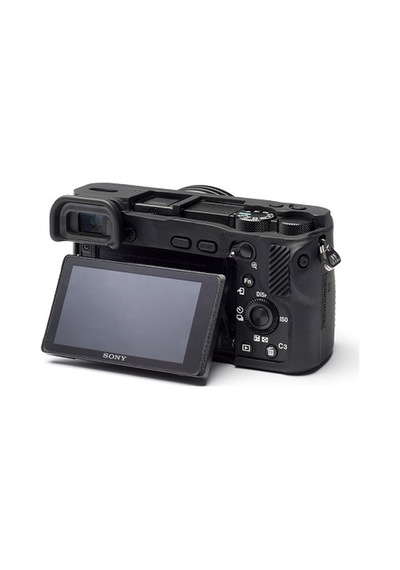 Easycover Sony A6500 Silikon Kılıf Ecsa6500B (Siyah)