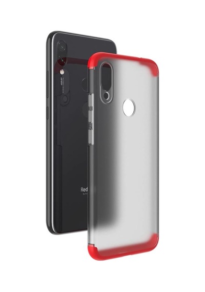 Xiaomi Redmi Note 7 Kamera Korumali Seffaf 360 Tam Koruma Kilif 396887304