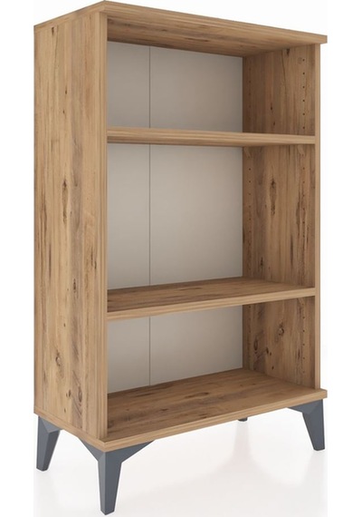 Arges Komodin 2 Raflı 60x30x96 Çam-çam Çam