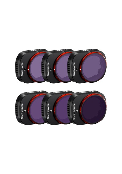 Freewell Bright Day-6pack Hybrid Nd16/pl, Nd32/pl, Nd64/pl, Nd128/pl, Nd256/pl Ve Nd1000/pl Mini 4 Pro Canlı Renk, Zengin Kontrast İle Uyumlu