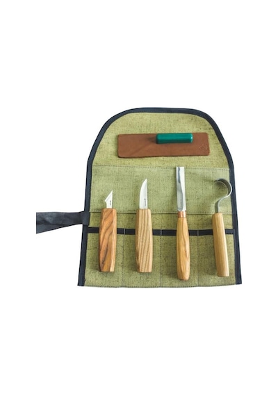 Beavercraft S48 Kaşık Ve Detay Oyma El Aletleri Seti, 4 Parça 72037336